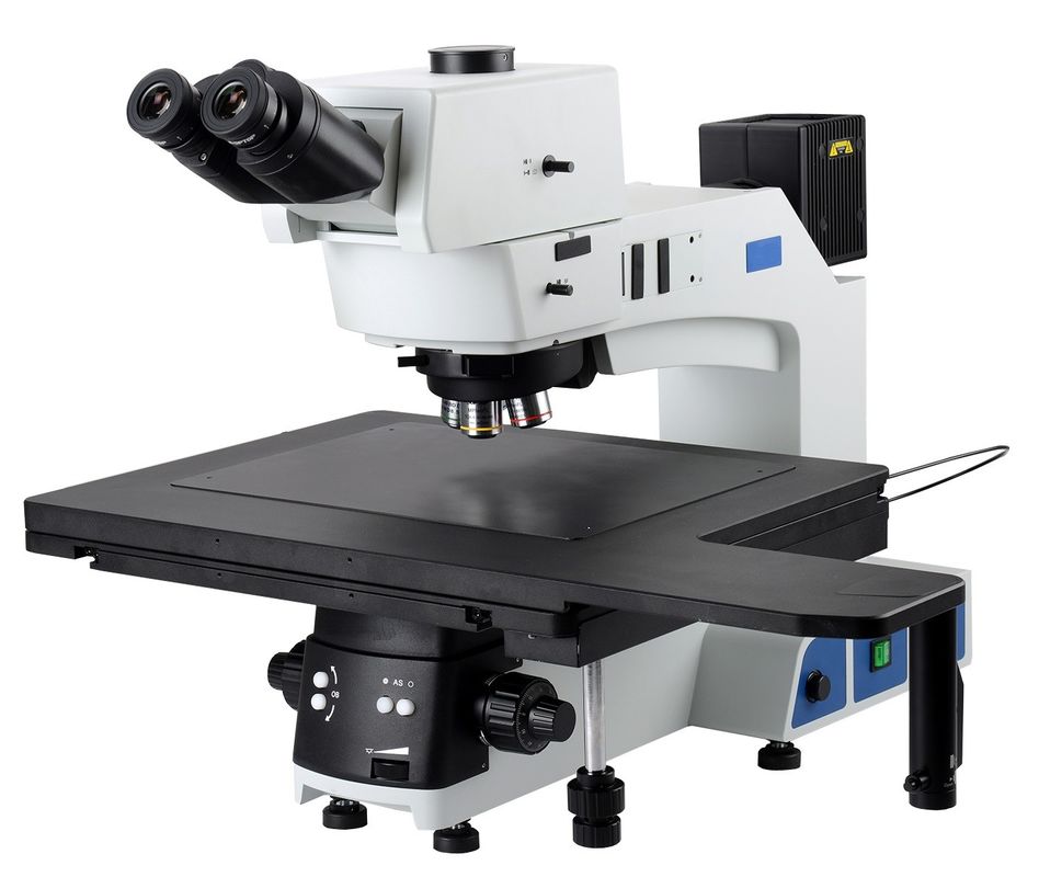 Microscópio metalúrgico ereto LM-312 da inspeção do semicondutor FPD