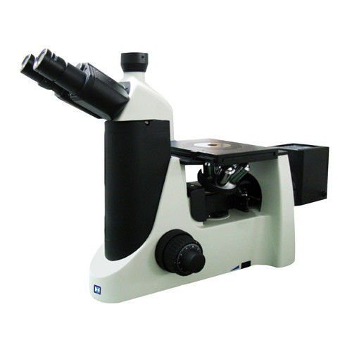 O laboratório rotineiro 50X-2000X inverteu o microscópio metalúrgico leve