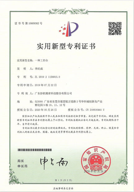 China Leader Precision Instrument Co., Ltd Certificações